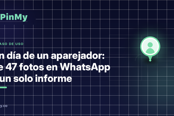 Un día de un aparejador: de 47 fotos a un solo informe