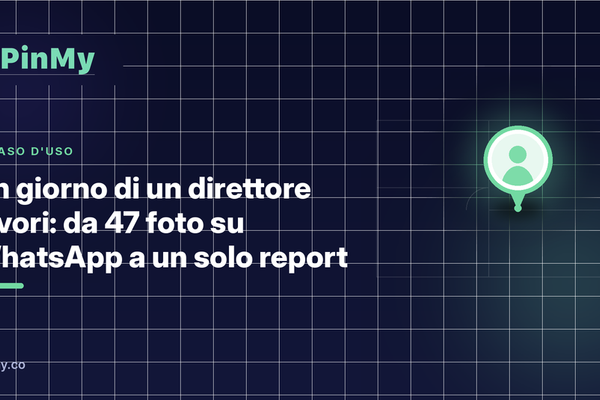 Una giornata in cantiere: da 47 foto a un solo report