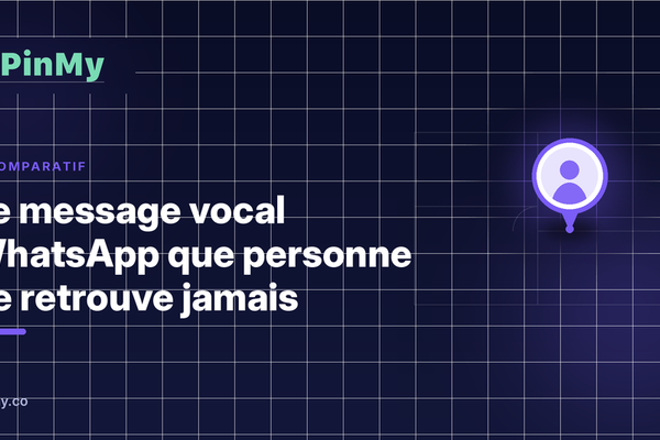 Le message vocal WhatsApp que personne ne retrouve
