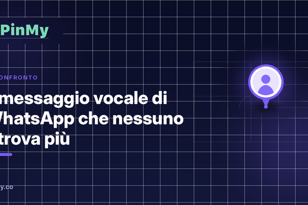 Il vocale di WhatsApp che nessuno ritrova più
