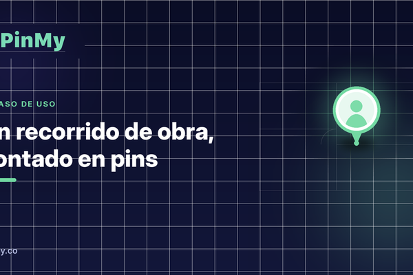 Un recorrido de obra, contado en pins