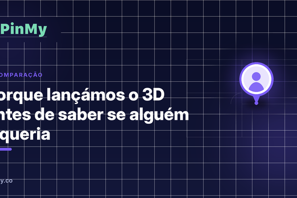 Porque lançámos o 3D antes de saber se alguém o queria