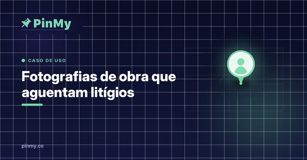 Documentação fotográfica de obra que aguenta litígios