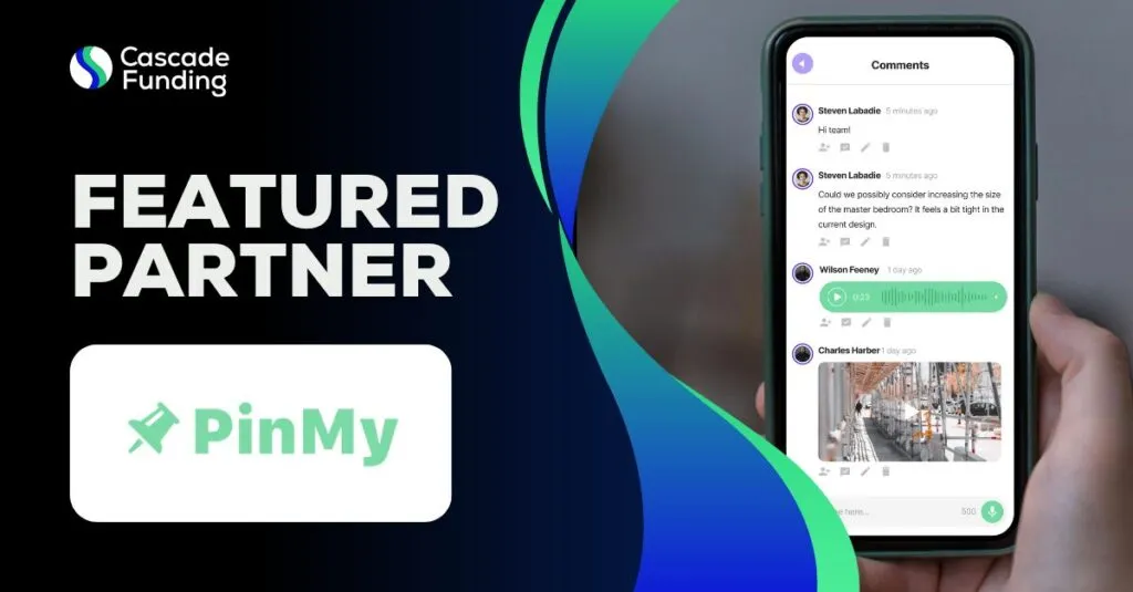 PinMy named a Cascade Funding Featured Partner